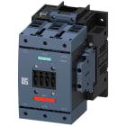SIEMENS - Contattore, AC-3e, 115 A/55 kW/400 V, a 3 poli, AC/DC 200 ... 277 V, ingresso PLC opzionale, 2NO+2NC, morsetto serracavo/morsetti a vite
