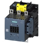 SIEMENS - Contattore, AC-3e, 150 A/75 kW/400 V, a 3 poli, AC/DC 96 ... 127 V, ingresso PLC F, 2NO+2NC, sbarra di collegamento/morsetti a vite 3RT10556SF36