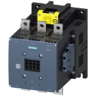 SIEMENS - Contattore, AC-3e, 500 A/250 kW/400 V, a 3 poli, AC/DC 96 ... 127 V, ingresso PLC F, 2NO+2NC, sbarra di collegamento/morsetti a vite