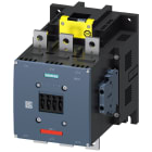 SIEMENS - Contattore, AC-3e, 500 A/250 kW/400 V, a 3 poli, AC/DC 96 ... 127 V, ingresso PLC F, 2NO+2NC, sbarra di collegamento/morsetti a vite