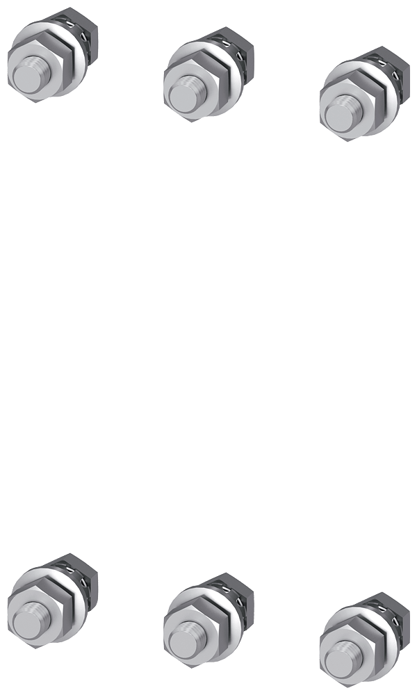 SIEMENS - Kit elementi di connessione M 10 x 30 completo per un contattore