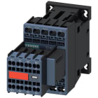 SIEMENS - Contattore, AC-3e, 7 A/3 kW/400 V, a 3 poli, AC 110 V/50 Hz, 120 V/60 Hz, 2NO+2NC, morsetti a molla