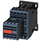 SIEMENS - Contattore, AC-3e, 12 A/5,5 kW/400 V, a 3 poli, DC 24 V, 2NO+2NC, morsetti a molla
