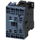 SIEMENS - Contattore, AC-1, 50 A/400 V/40 °C, S0, a 4 poli, DC 220 V, 1NO+1NC