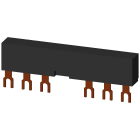 SIEMENS - Sbarre collettrici trifase, interdistanza modulare di 63 mm per 2 interruttori, attacchi a forcella