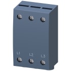 SIEMENS - Morsetto di alimentazione trifase per sbarre collettrici trifase, S0 e S00, collegamento dal basso