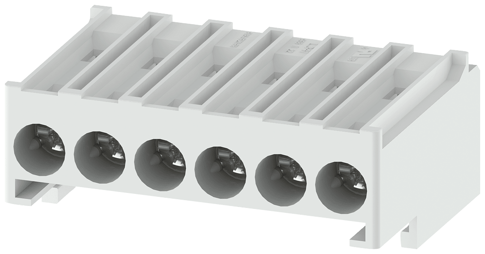 SIEMENS - Morsetti di comando rimovibili con morsetti a vite, 2 blocchi con rispettivamente 6 morsetti