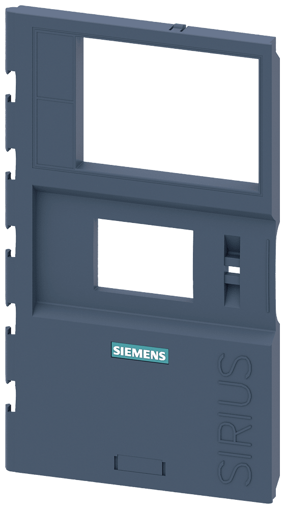 SIEMENS - Sportellino di chiusura con sfinestratura per modulo HMI High Feature per 3RW55/52