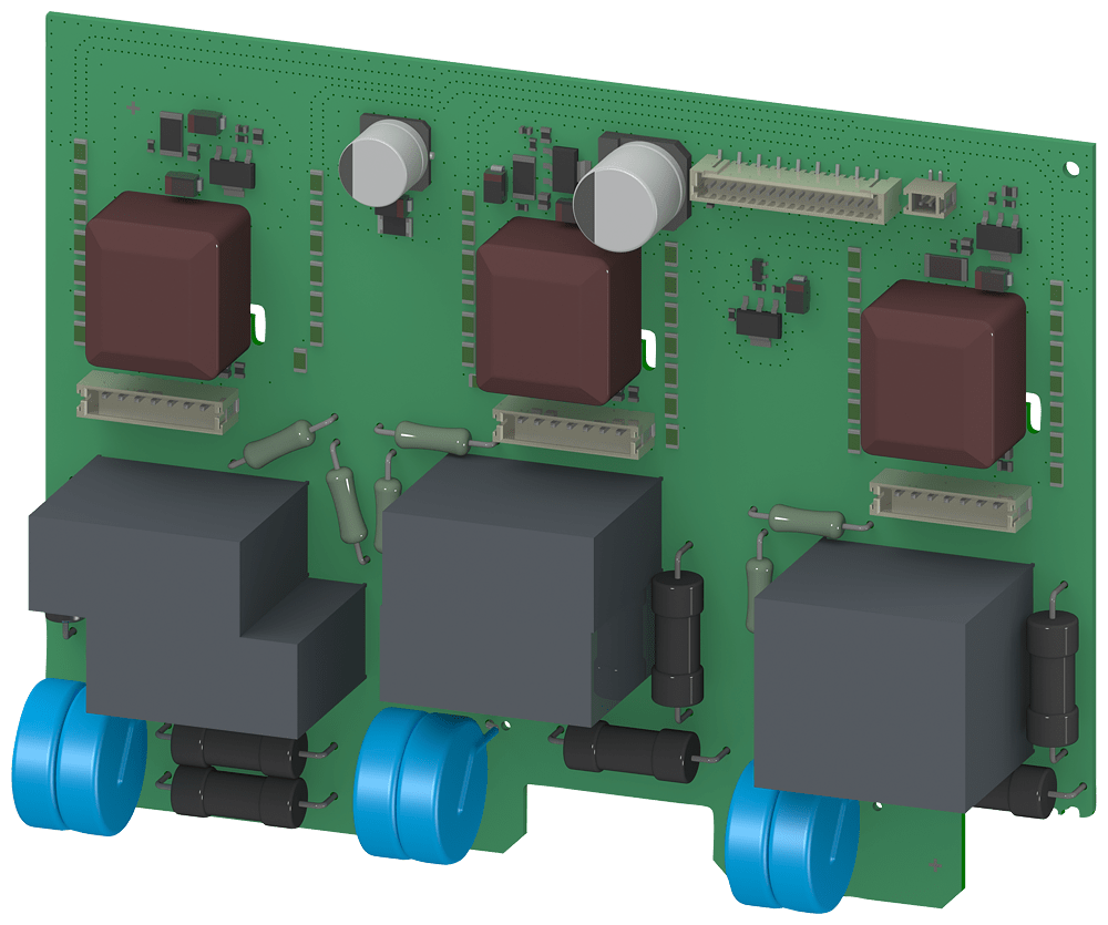 SIEMENS - Scheda 480 V per 3RW55, grandezze costruttive 2 e 3