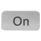 SIEMENS - Targhetta identificativa adesiva, grandezza targhetta 9,5 x 18,5 mm, colore argento, Ein