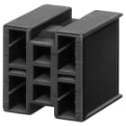 SIEMENS - Supporto, colore argento, programma rotondo, in metallo