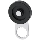 SIEMENS - Leva girevole per interruttori di posizione 3SE51/52, leva in metallo lunga 30 mm, rotella 30 mm