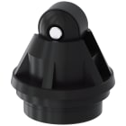 SIEMENS - Testina di comando per interruttori di posizione 3SE51/52, pulsante con rotella, forma C, 10 mm