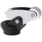 SIEMENS - Testina di comando per interruttori di posizione 3SE51/52, leva angolare con rotella, leva in metallo