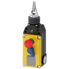SIEMENS - Interruttore a fune con ARRESTO DI EMERGENZA, 3 x M20 x 1,5, 1 NO+3 NC, con blocco secondo EN ISO 13850