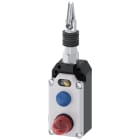 SIEMENS - Interruttore a fune, 2 x M20 x 1,5, 1NO+1NC, con blocco EN ISO 13850 sblocco a pulsante