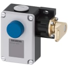 SIEMENS - Interruttore a fune SIRIUS + leva, custodia in metallo, 2 x M25 x 1,5, 1NO+1NC, con blocco EN ISO 13850