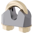 SIEMENS - Morsetto per fune, 4 mm, confezione come set (4 pezzi)