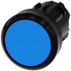 SIEMENS - Pulsante, 22 mm, rotondo, in plastica, colore blu, bottone