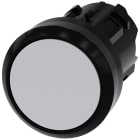 SIEMENS - Pulsante, 22 mm, rotondo, in plastica, colore grigio, bottone