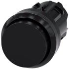 SIEMENS - Pulsante, 22 mm, rotondo, in plastica, colore nero, bottone