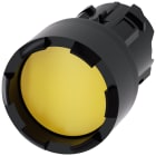 SIEMENS - Pulsante, 22 mm, rotondo, in plastica, colore giallo, ghiera