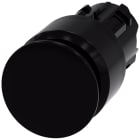SIEMENS - Pulsante a fungo, 22 mm, rotondo, in plastica, colore nero, 30 mm