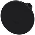 SIEMENS - Pulsante a fungo, 22 mm, rotondo, in plastica, colore nero, 60 mm