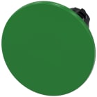 SIEMENS - Pulsante a fungo, 22 mm, rotondo, in plastica, colore verde, 60 mm
