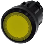 SIEMENS - Pulsante, illuminato, 22 mm, rotondo, in plastica, colore giallo, bottone