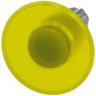 SIEMENS - Pulsante a fungo, illuminato, 22 mm, rotondo, in metallo lucido, colore giallo, 60 mm