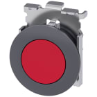 SIEMENS - Pulsante, 30 mm, rotondo, in metallo opaco, colore rosso
