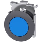 SIEMENS - Pulsante, 30 mm, rotondo, in metallo opaco, colore blu