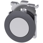 SIEMENS - Pulsante, 30 mm, rotondo, in metallo opaco, colore bianco 3SU10600JB600AA0