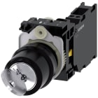 SIEMENS - Selettore a chiave RONIS, 22 mm, rotondo, in plastica, 2 posizioni O-I, 2 x 1 NC
