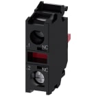 SIEMENS - Modulo di contatti con 1 contatto, 1NC, contatti dorati, morsetti a vite