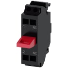 SIEMENS - Modulo di contatti con 1 contatto, 1NC, contatti dorati, morsetti a molla