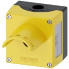 SIEMENS - Pulsantiera per dispositivi di comando, 22 mm, rotondi, in metallo, colore giallo, 1 punto di comando