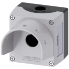 SIEMENS - Pulsantiera per dispositivi di comando, 22 mm, rotondi, in metallo, colore grigio, 1 punto di comando