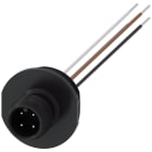 SIEMENS - Accessorio per interruttori di posizione, connettore fisso a 4 poli, M12 per M20 x 1,5 per 250 V, 4 A