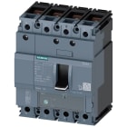 SIEMENS - Interruttore automatico 3VA1 IEC Frame 160, classe del potere di interruzione M, Icu=55 kA con 415 V