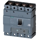 SIEMENS - Interruttore automatico 3VA1 IEC Frame 250, classe del potere di interruzione S, Icu=36 kA con 415 V