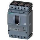 SIEMENS - interruttore automatico 3VA2 IEC frame 100 classe del potere di interruzione M Icu=55kA con 415V a 3 poli, protezione impianto ETU330, LIG, In=25A ...