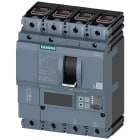 SIEMENS - interruttore automatico 3VA2 IEC frame 160 classe del potere di interruzione M Icu=55kA con 415V a 4 poli, protezione impianto ETU550, LSI, In=100A...