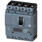 SIEMENS - interruttore automatico 3VA2 IEC frame 160 classe del potere di interruzione M Icu=55kA con 415V a 4 poli, protezione impianto ETU850, LSI, In=40A ...
