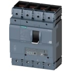 SIEMENS - interruttore automatico 3VA2 IEC frame 400 classe del potere di interruzione M Icu=55kA con 415V a 4 poli, protezione impianto ETU320, LI, In=250A ...