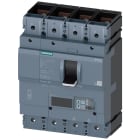 SIEMENS - interruttore automatico 3VA2 IEC frame 400 classe del potere di interruzione M Icu=55kA con 415V a 4 poli, protezione impianto ETU550, LSI, In=400A...