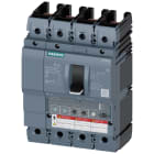 SIEMENS - Interruttore automatico 3VA6 UL Frame 150, classe del potere di interruzione C, 100 kA con 480 V a 4 poli