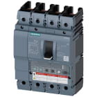 SIEMENS - Interruttore automatico 3VA6 UL Frame 150, classe del potere di interruzione C, 100 kA con 480 V a 4 poli