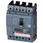 SIEMENS - Interruttore automatico 3VA6 UL Frame 250, classe del potere di interruzione C, 100 kA con 480 V a 4 poli